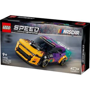 LEGO Speed Champions NASCAR Next Gen Chevrolet Camaro ZL1 Spielzeugauto; Bau- und Spielset mit Rennauto; Geschenk für Jungen und Mädchen ab 9 Jahren 76935