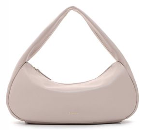 Tamaris Damen Schultertasche Beutel klein breiter Riemen slouchy Leana 32130, Farbe:Beige