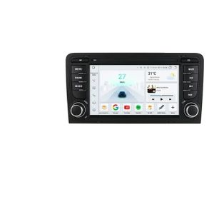 Auto-Radio Multimedia-Player, Android 12, GPS-Navigation, S5-4G 64G-8cores-4G