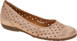Gabor 64.169 Ballerinas - Damen Halbschuhe - Slipper pink Freizeit NEU
