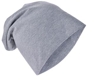 Kinder Beanie Unifarbe Grau M Kinder Beanie Unifarbe Grau M
