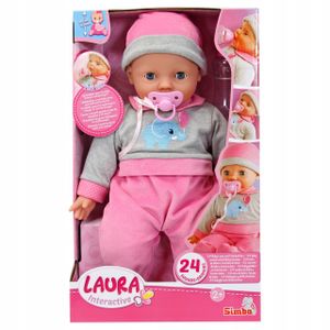 Lalka interaktywna Laura 40 cm