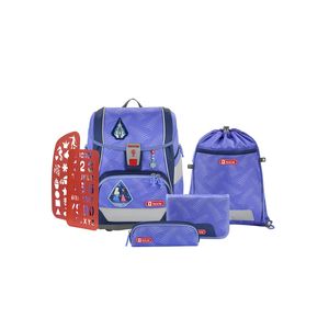 Školská aktovka/ruksak 2IN1 PLUS  pre prváčikov – 6-dielny set, Step by Step Ľadové kráľovstvo