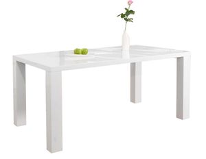 Jídelní stůl 180x90x76 cm bílá
