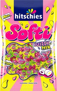 hitschies Softi Juizzy Mix Kaubonbons mit flüssigem Kern 1000g