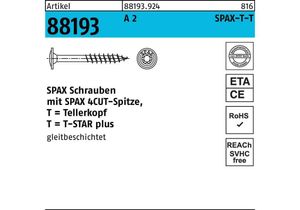 Spax A2 Protihlava T-Star Plus T30 Vollgewinde 100Ks