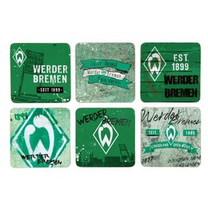 SV Werder Bremen Korkuntersetzer 6er-Set