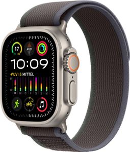 Apple Watch Ultra 2 49mm Blau/Schwarz Trail Loop - M/L