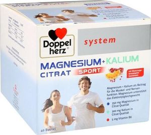 Doppelherz Magnesium+Kalium Citrat system Granulat 40 St