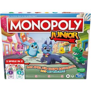 Monopoly Junior, Brettspiel, Familie, 4 Jahr(e)