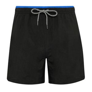Pánské plavecké šortky Asquith & Fox RW6242 (XL) (černá/královská modrá)