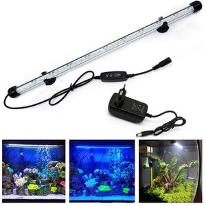 48cm LED Aquarium Lampe Tank Leuchtet Unterwasser Beleuchtung Dimmbar 3 Lichtmodi mit Timer