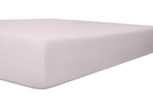 Kneer - Spannbetttuch - Qualität 93 *Exclusive-Stretch - Farbe:  30 Lavendel - Größe: 120/200 - 130/200 cm