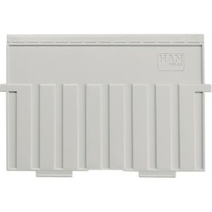 HAN Stützplatte 9025-11 DIN A5 quer Polystyrol lichtgrau