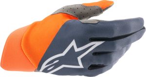 Alpinestars Dune Motocross Handschuhe Farbe: Grau/Orange, Grösse: S