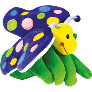 Pacynka w kształcie motyla Beleduc - Wysokiej jakości zabawka edukacyjna dla dzieci