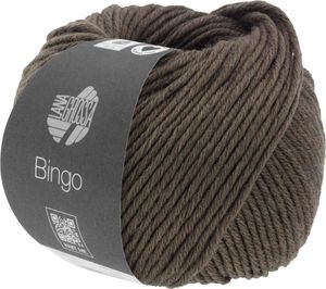 Lana Grossa - Bingo Melange 1025 dunkelbraun meliert