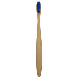 Oral Care Bambus Zahnbürste glatte Kante leicht zu halten weiche Borstenzahn -Zahnfleisch -Pflegewerkzeug-Blau