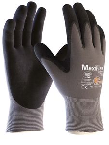 Handschuhe MaxiFlex Ultimate 34-874 Gr.10 grau/schwarz Nyl.m.Nitril EN388 Kat.II