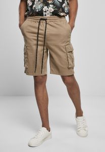 Urban Classics - Szorty ze ściągaczem Cargo Stretch Shorts sand - XL