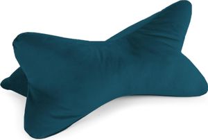 Bookiepad Leseknochen Cozy Samt - petrol