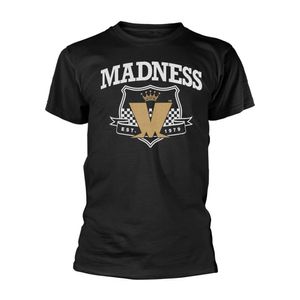Madness - Tričko "Est. 1979" pre mužov/dámy Uni PH1184 (L) (čierne)