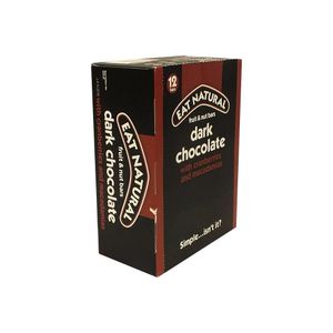 Eat Natural Schoko-Riegel Dunkele Schokolade, Cranberries & Macadamianüssen 12 x 45g