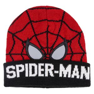 Dětská čepice Spiderman červená (jedna velikost)