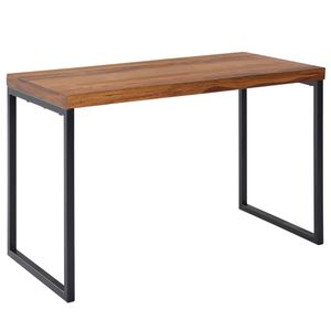 Schreibtisch FineBuy Bürotisch Massivholz 117x59x76,5 cm Computertisch Tisch