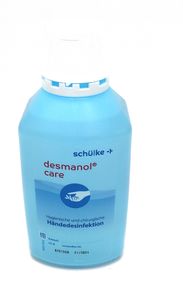 Schülke desmanol® care Händedesinfektionsmittel - 500 ml | Flasche (500 ml)