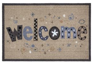 MD-ENTREE Sauberlaufmatte Impression Welcome fancy 40x60cm