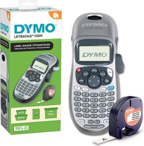 DYMO Hand-Beschriftungsgerät "LetraTag LT-100H" silber