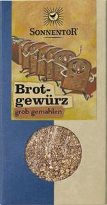 Sonnentor Brotgewürz grob gemahlen -- 45g x 6  - 6er Pack VPE