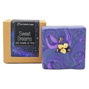 Naturseife Sweet Dreams | 120 g | beruhigender Duft von Tonka, Lavendel, Jasmin und Veilchen