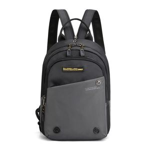 Herren Mehrzweck Taillenpack Sport Mehr Taschen Chestsbeutel Nylon Bum Sling Tasche Umhängetaschen