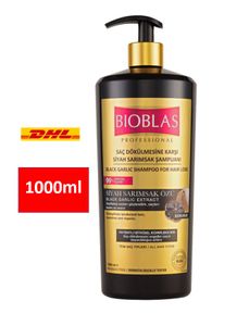 BIOBLAS Anti-Haarausfall-Shampoo mit schwarzem Knoblauch, 1000 ml