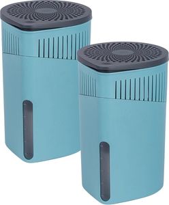 WENKO Drop Raumentfeuchter blau, 2x 1,0 kg