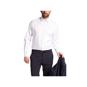 ETERNA MODERN FIT COVER SHIRT TWILL Langarm Hemd weiß 8817-00-X18K 46 65