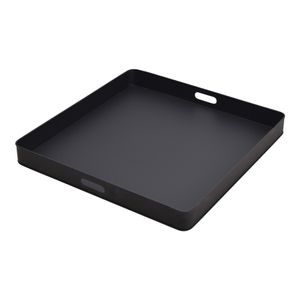 LOFT42 Tray Metall Tablett - schwarz - 60x60
