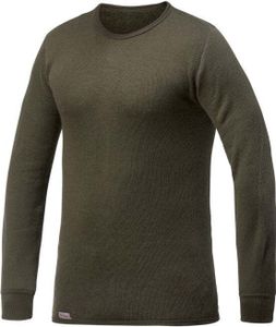 Woolpower Stable Woolpower langärmliges Shirt Crewneck 200, XXS / Pine Green