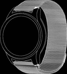topp - Armband Samsung / Garmin / Huawei, Mesh, silver