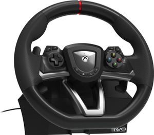 Hori Racing Wheel Overdrive Black, Silver Steering + Pedals Xbox Series S, Xbox Series X HORI Farba produktu: čierna, strieborná, Typ zariadenia: volant + pedále, Technológia pripojenia: káblové, Podporované herné platformy: Xbox Series S,Xbox Series X, Funkčné tlačidlá na ovládanie hry: D-pad