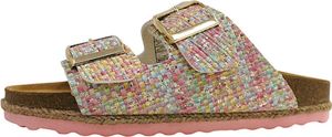 Jane Klain  Damenschuhe Pantoletten Fußbett Rosa Freizeit, Schuhgröße:39 EU