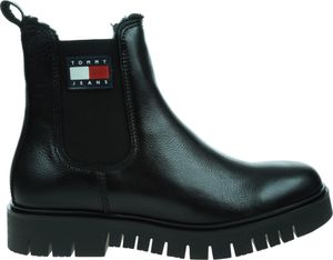 Tommy Hilfiger Oelsea Boots Damen Stiefel in Schwarz, Größe 38