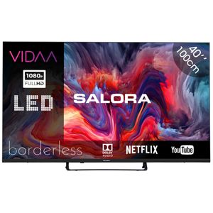 Salora FOD40TV – Smart TV – VIDAA – Fernseher – Smart TV 40 Zoll – Fernseher – Full HD