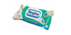 Regina, Papier toaletowy nawilżany Chamomile, 42 sztuki