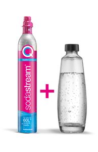 Sodastream Quick Connect Reservezylinder 60 L + 1 Glasflasche