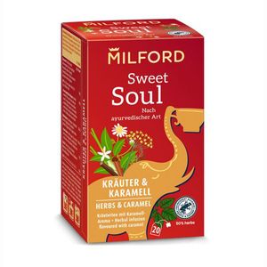 Milford Sweet Soul Kräuter und Karamell Kräutertee aromatisiert 40g
