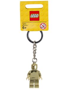 LEGO Schlüsselanhänger: Minifigur Gold