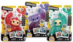 Interaktywne zwierzątko Famosa Zoogooz Little Live Pets 17 cm